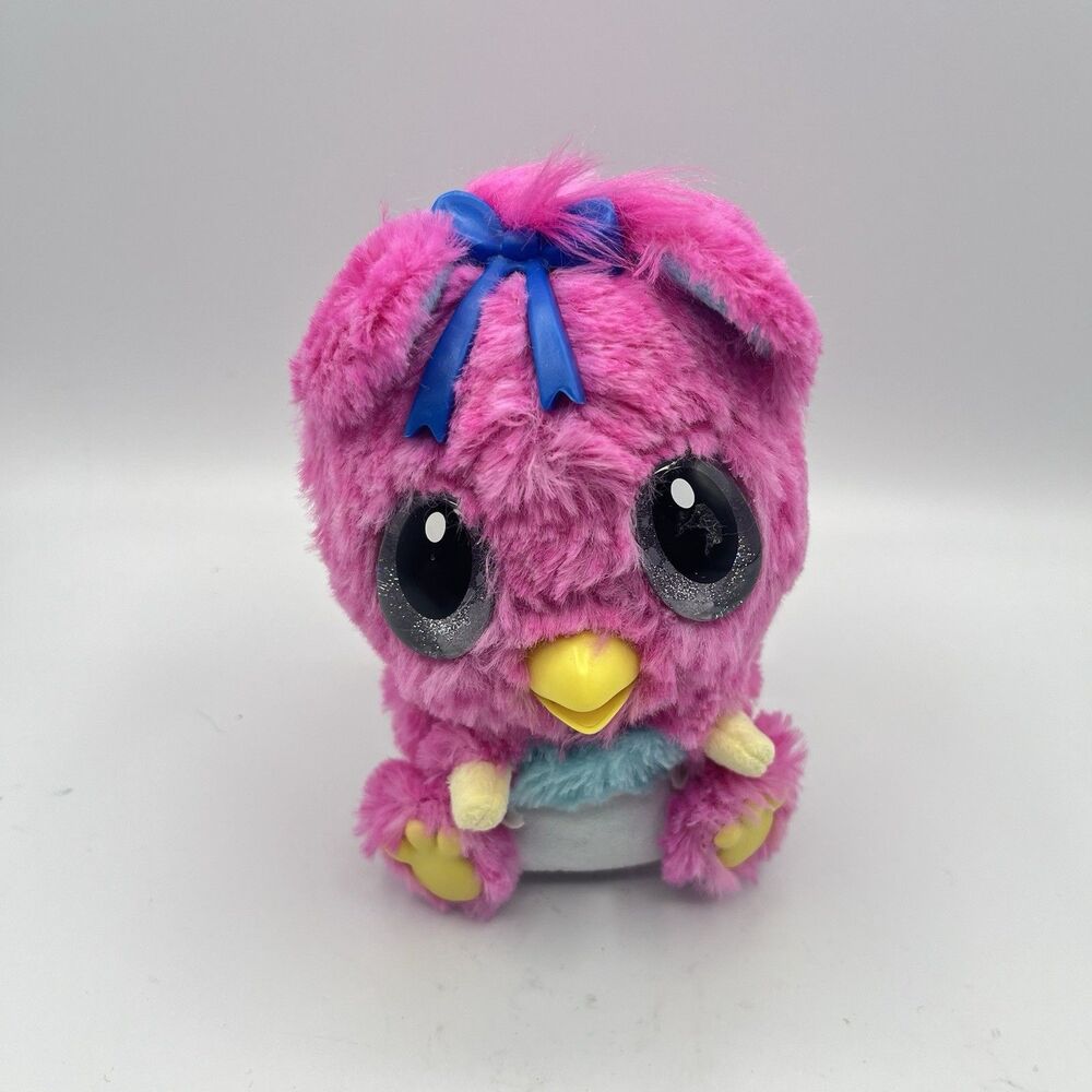 Hatchimals Babies Pink Spin Master Interactive Toy Works